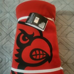University of Louisville sweatshirt blanket
